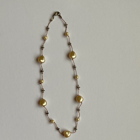 Jewelry - Hand-Knotted Pearl-Style Necklace